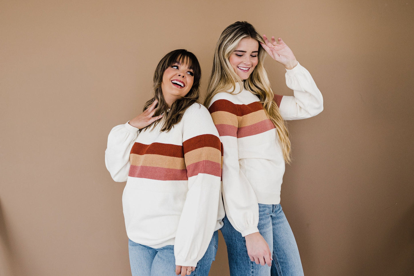 Cuddle Up Striped Sweater