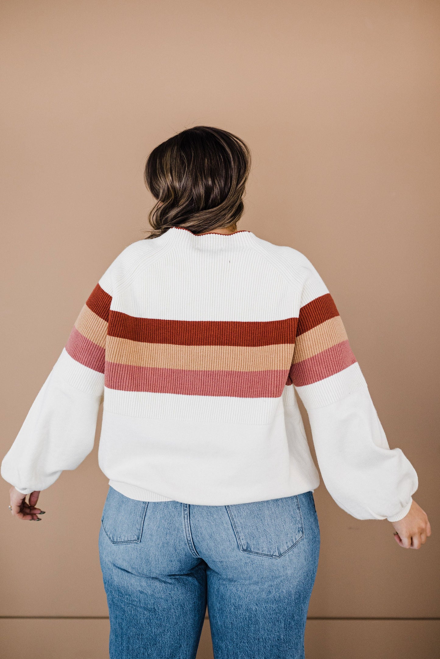 Cuddle Up Striped Sweater