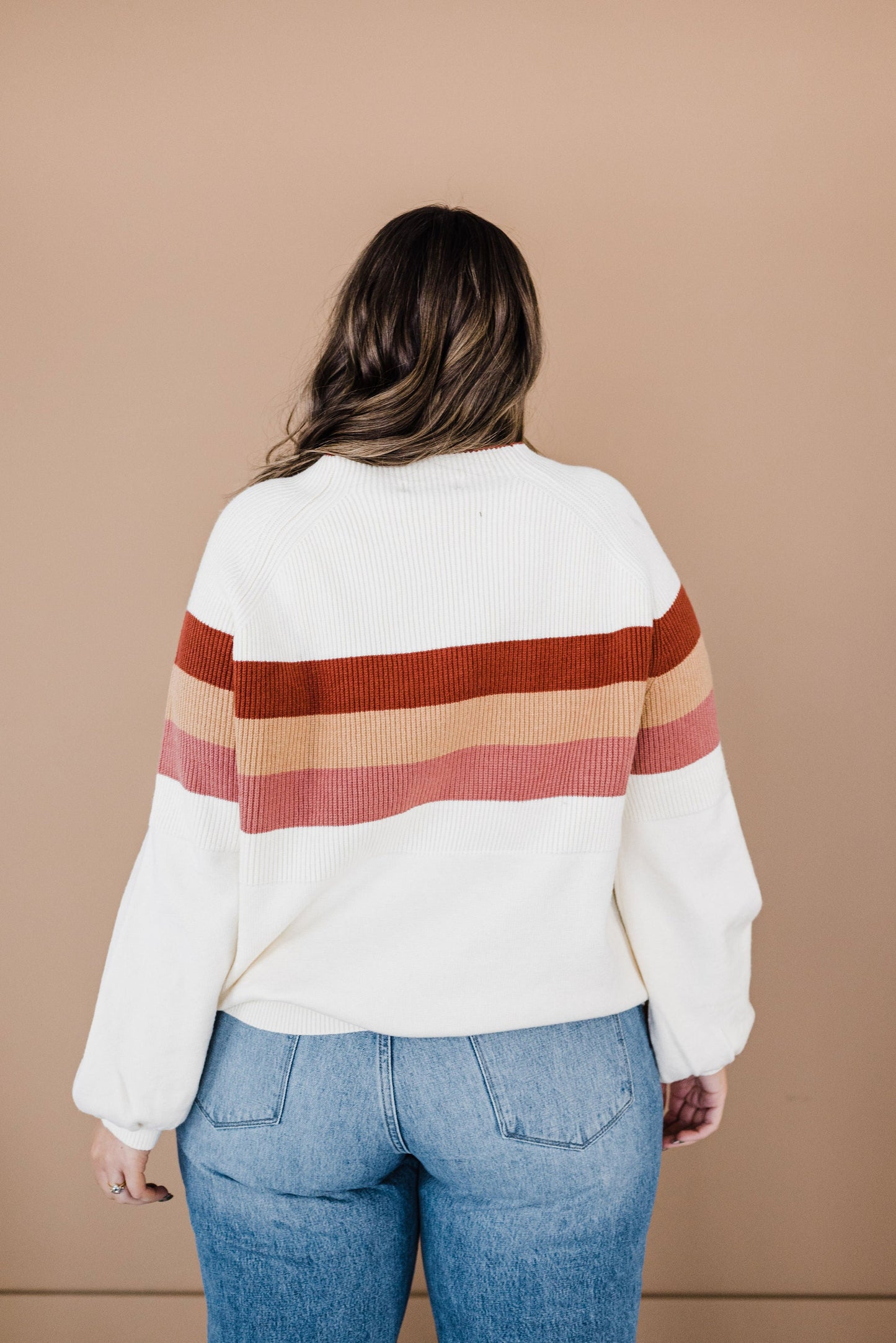 Cuddle Up Striped Sweater