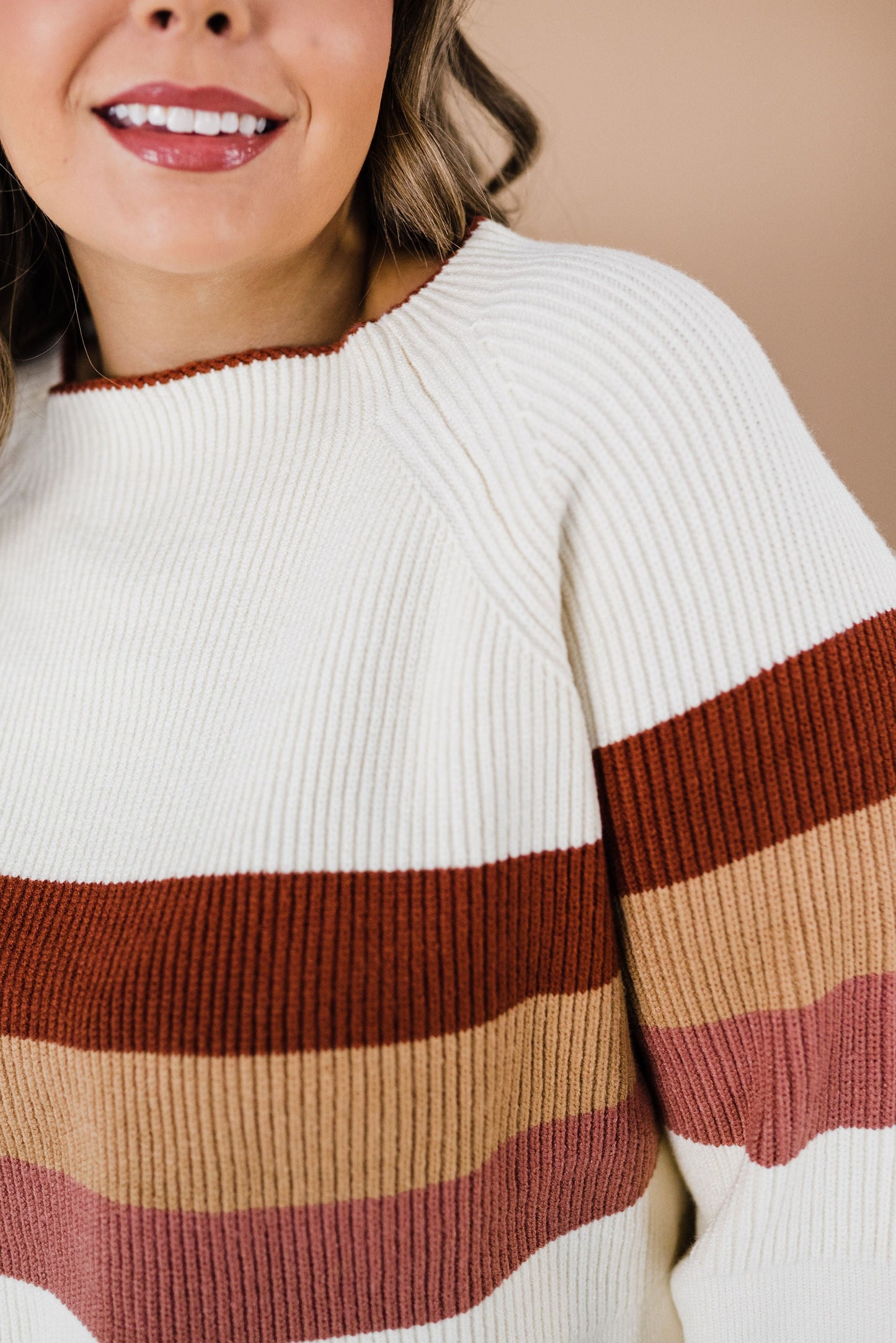 Cuddle Up Striped Sweater