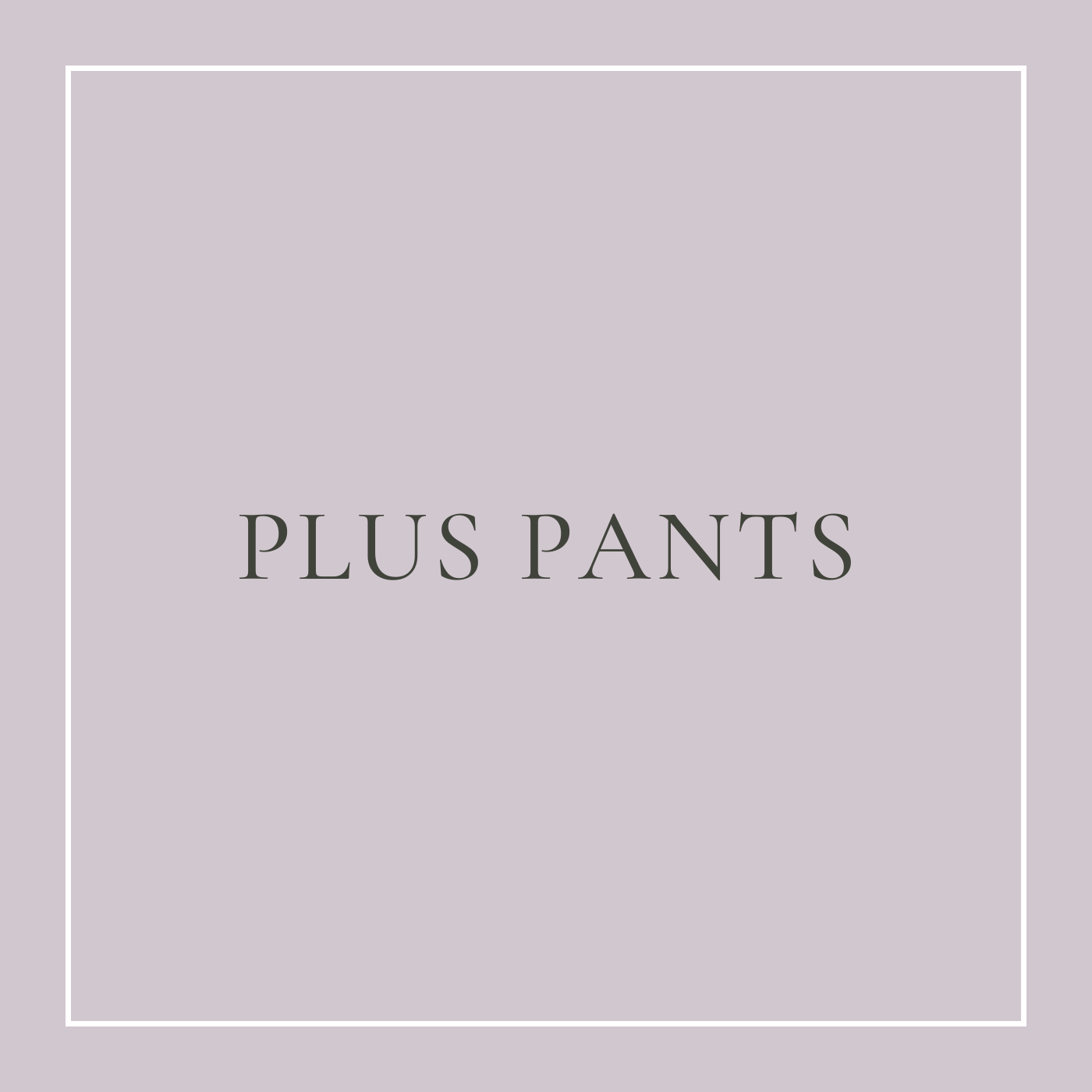 Plus Pants