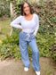 PREORDER: Cora Chambray Wide Leg Pants in Two Colors