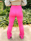 PREORDER: Fallon Flare Suck and Tuck Leggings in Two Colors