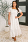 Angelcore Square Neck Dress