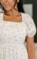 Angelcore Square Neck Dress
