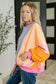 Blockbuster Color Block Pullover in Muted