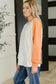 Color Me Confused Color Block Top