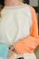 Color Me Confused Color Block Top