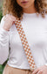 Lizzie Checkered Adjustable Bag Strap