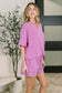 Fight the Feeling Top and Bottom Set in Spring Violet