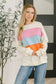 Humor Me Color Block Relaxed Pullover
