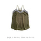 Give it My All Cami in Olive