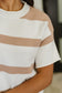 Knit & Known Drop Shoulder Sweater Knit Top