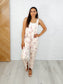 Laced and Loaded Eyelet Knit Jumpsuit