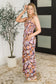 Live Your Best Life Floral Jumpsuit in Retro Floral