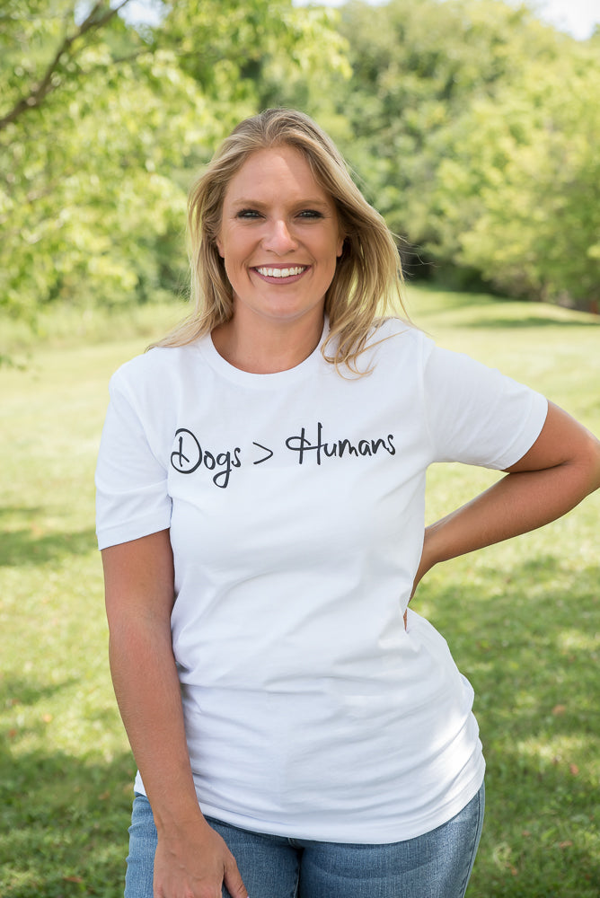 Dogs Over Humans Graphic Tee