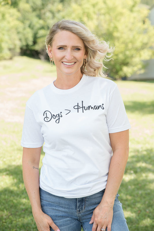 Dogs Over Humans Graphic Tee