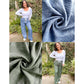 PREORDER: Cora Chambray Wide Leg Pants in Two Colors