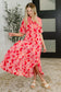 Strolling By Floral Maxi Dress