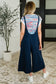 Suit Yourself Adjustable Strap Jumpsuit in Navy