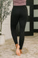 Sunday Splits High Waisted Leggings in Black