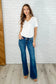 The Every Outfit Basic V-Neck Top in Off White
