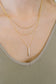 The Signature Set Layered Necklace Set in Gold