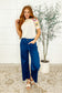 Little Strolls Straight Leg Trousers in Royal Blue