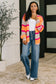 Your Opinion Matters Striped Cardigan