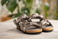 River Dance Woven Sandal in Pewter
