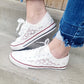 Lace Cutout Chucks (shoes)