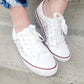 Lace Cutout Chucks (shoes)
