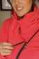 Quinn ZipUp Cowl - Dragonfruit