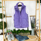 Remy Zip Up Vest - Bright Purple