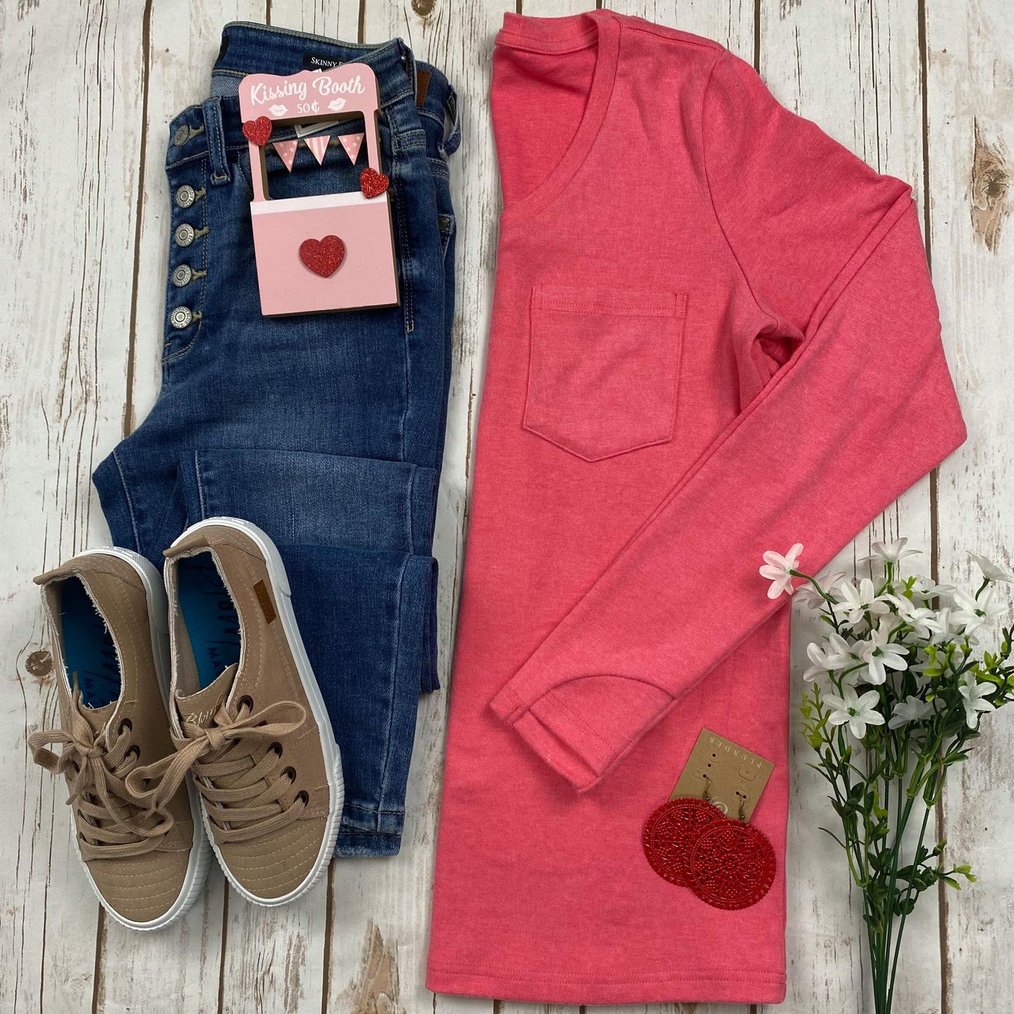 Hadley Long Sleeve - Watermelon