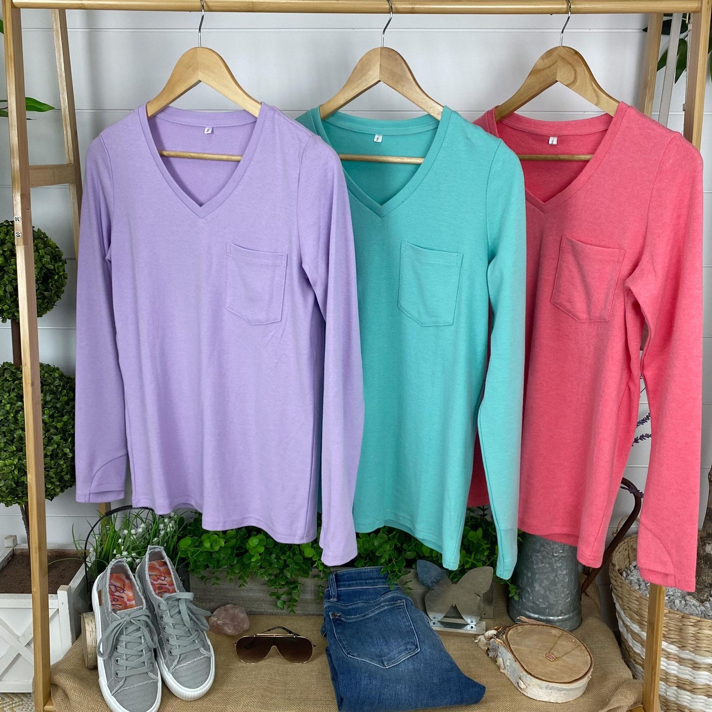 Hadley Long Sleeve - Watermelon