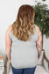 Addison Henley Tank - Light Grey