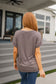 Absolute Favorite V-Neck in Dark Taupe