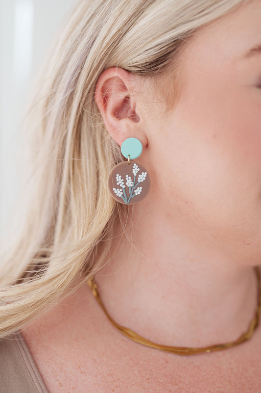 Babies Breath Earrings