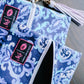 Blue Bayou with White Zipper