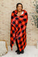 Buffalo Plaid Blanket In Red & Black