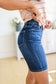 Cassidy Denim Biker Shorts