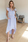 The Honeymoon Phase Flutter Sleeve Dress