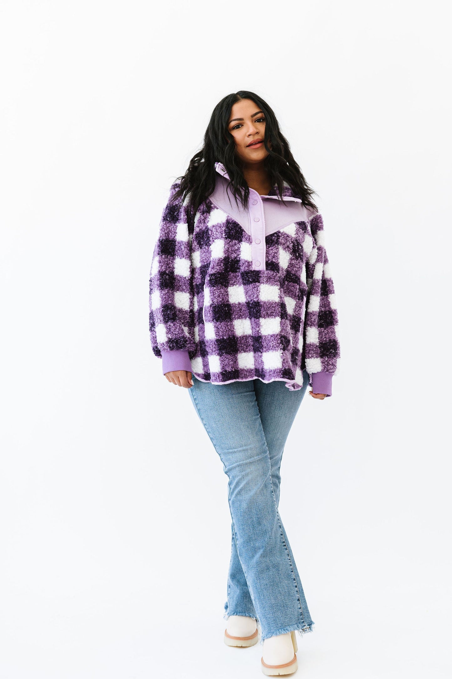 On The Move Faux Fur Pullover