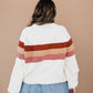 Cuddle Up Striped Sweater