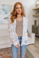 Eloquent and Elevated Lace Blazer
