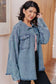 Just In Case Mineral Wash Shacket