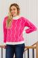 Pop Culture Zig Zag Sweater