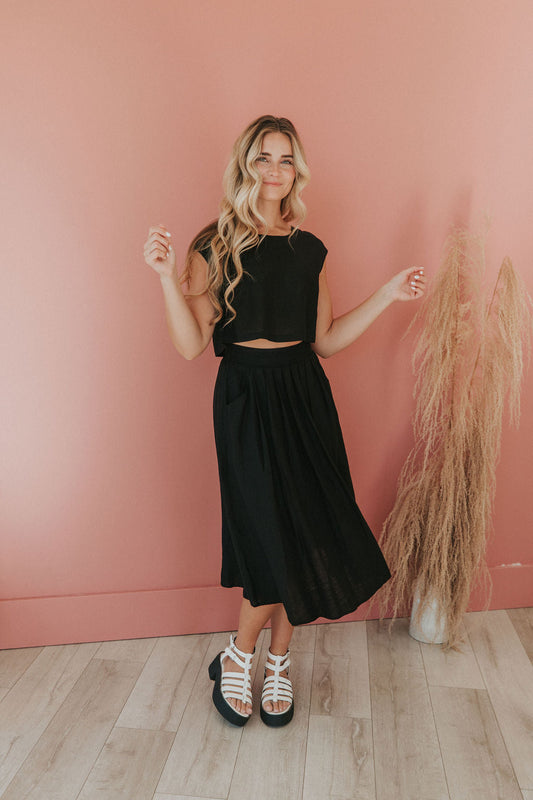 It's A New Day Skirt Set