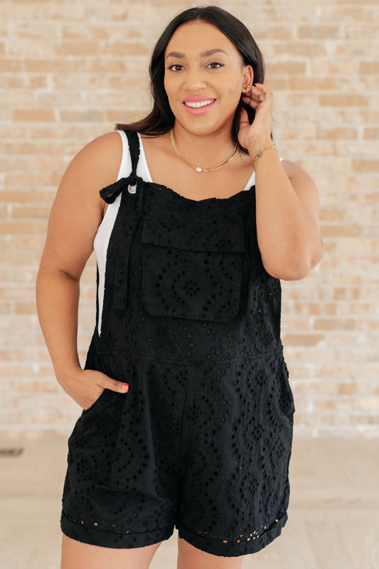 Somewhere Only We Know Eyelet Romper